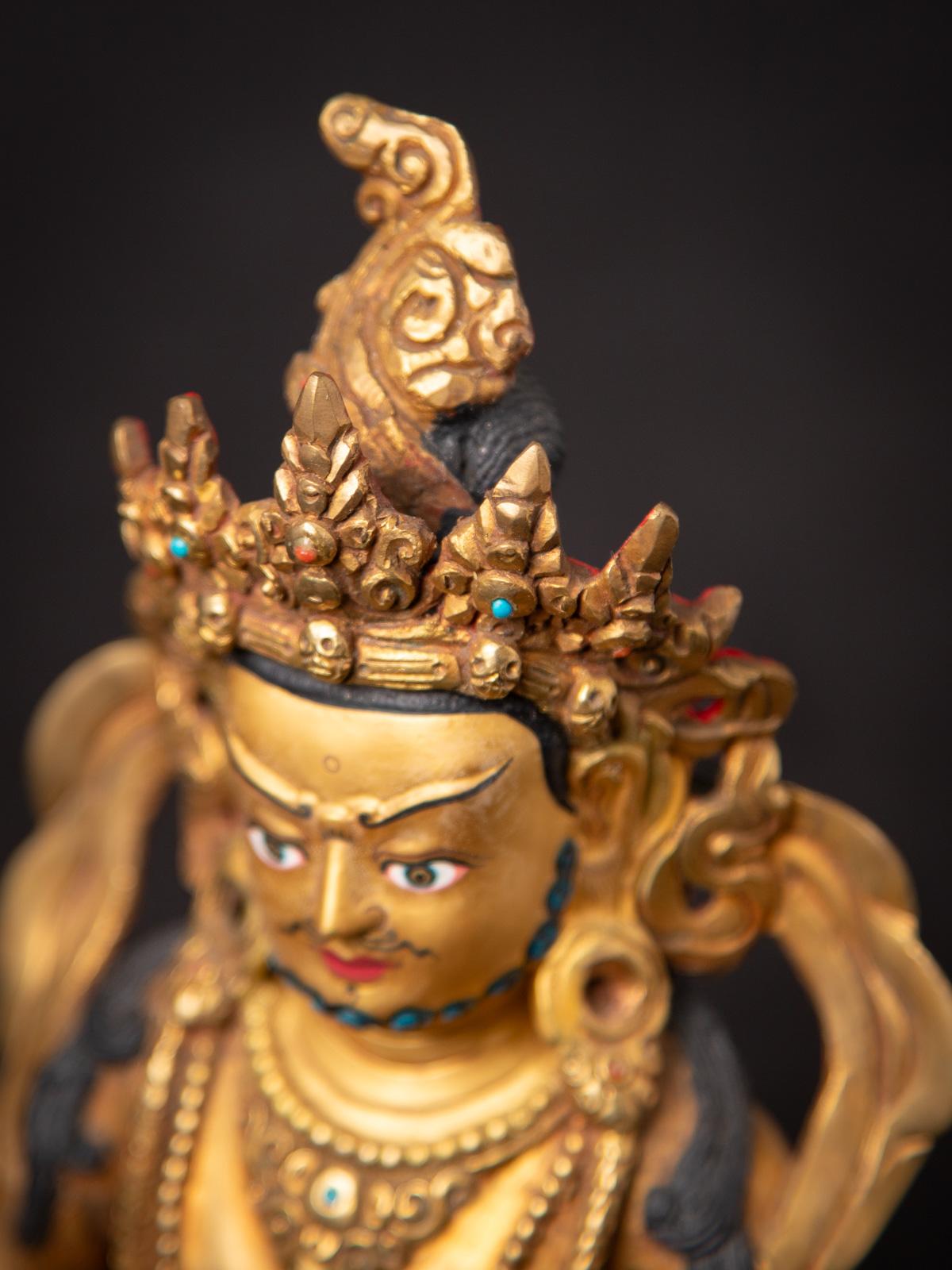 Neu gefertigter Kuber aus nepalesischer Bronze - Jambhala aus Nepal im Angebot 8