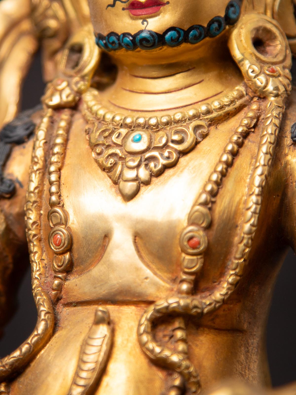 Neu gefertigter Kuber aus nepalesischer Bronze - Jambhala aus Nepal im Angebot 10