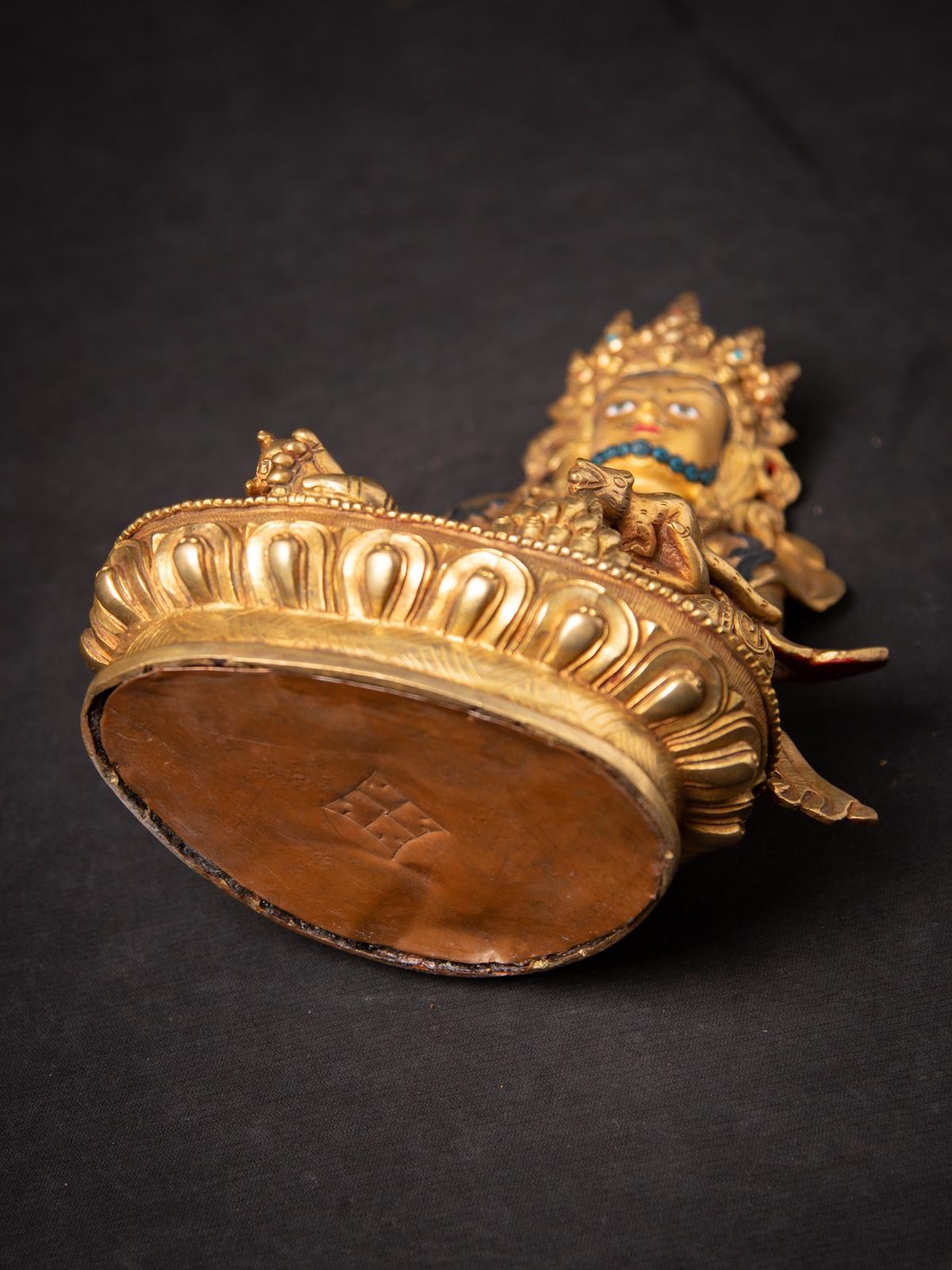 Neu gefertigter Kuber aus nepalesischer Bronze - Jambhala aus Nepal im Angebot 14