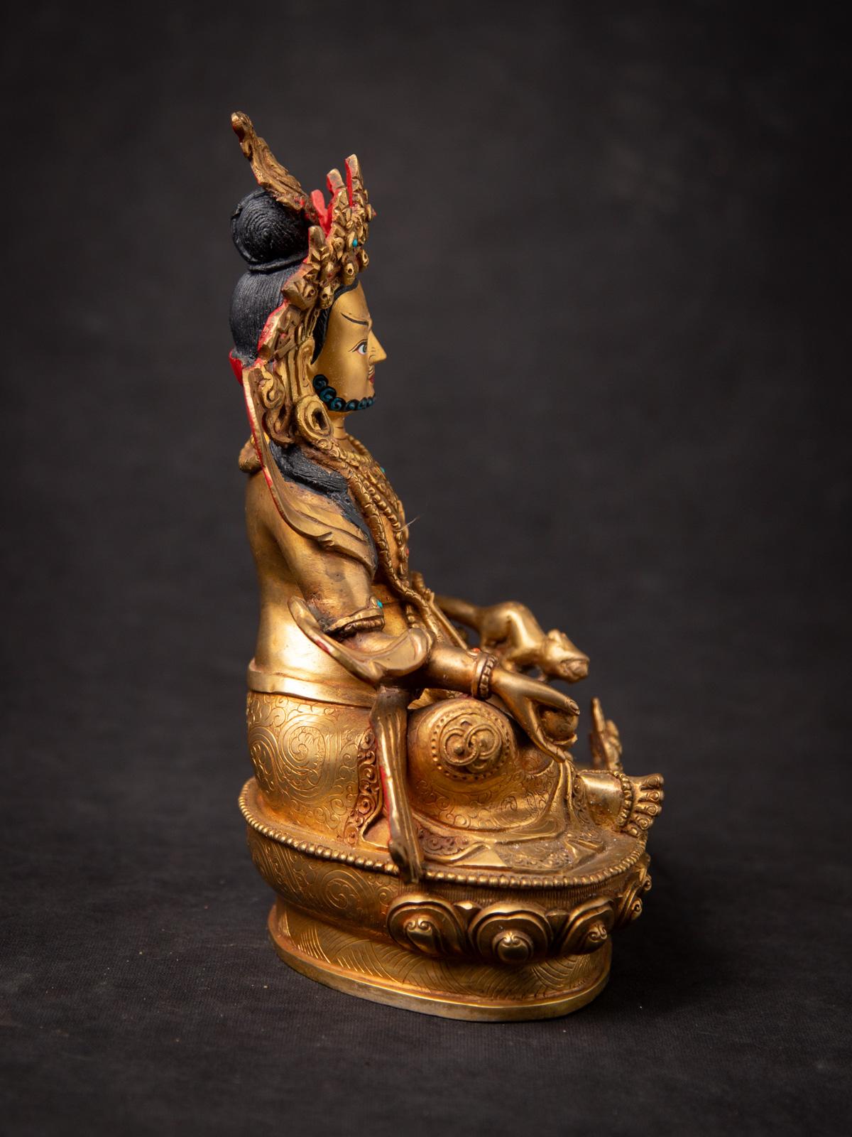 Neu gefertigter Kuber aus nepalesischer Bronze - Jambhala aus Nepal im Zustand „Gut“ im Angebot in DEVENTER, NL