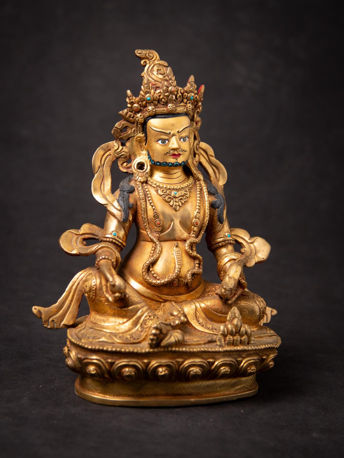 Neu gefertigter Kuber aus nepalesischer Bronze - Jambhala aus Nepal (21. Jahrhundert und zeitgenössisch) im Angebot