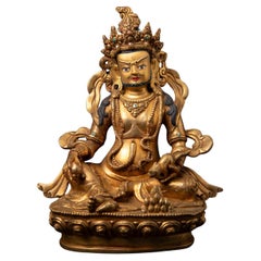 Newly made Nepalese bronze Kuber - Jambhala from Nepal