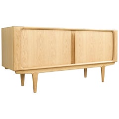 Newly Made Sideboard in Oak Model 142 by Bernhard Pedersen & Søn