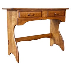 Newly Refinished - American Studio Craft Organic Modern Desk or Console Table