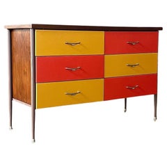 Nouvellement repeinte - Commode laquée The Moderns Modernity Multi-Color