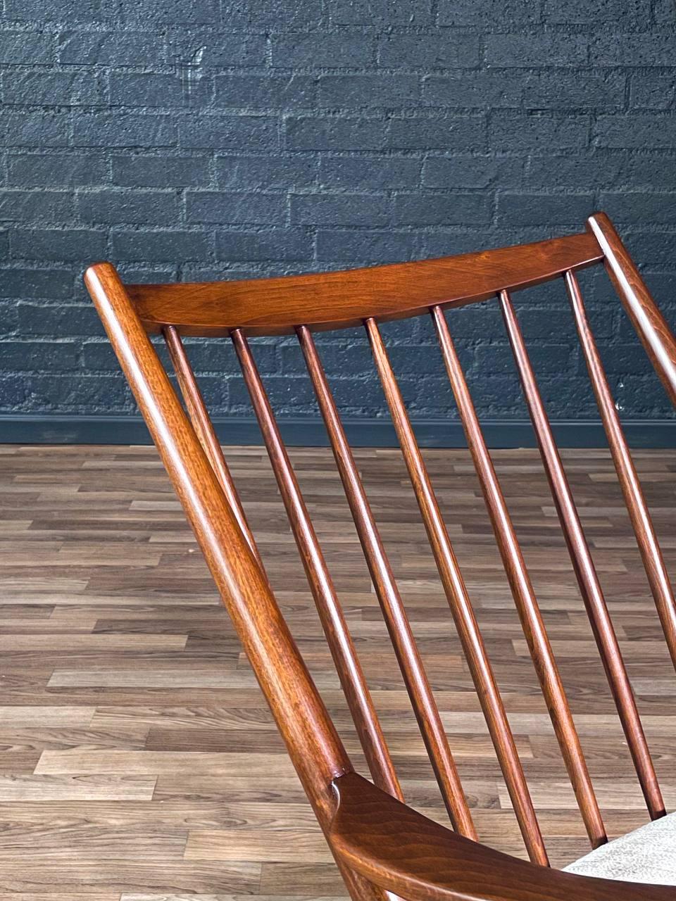 Newly Refinished - Danish Modern Rocking Chair by Frank Reenskaug For Sale 1