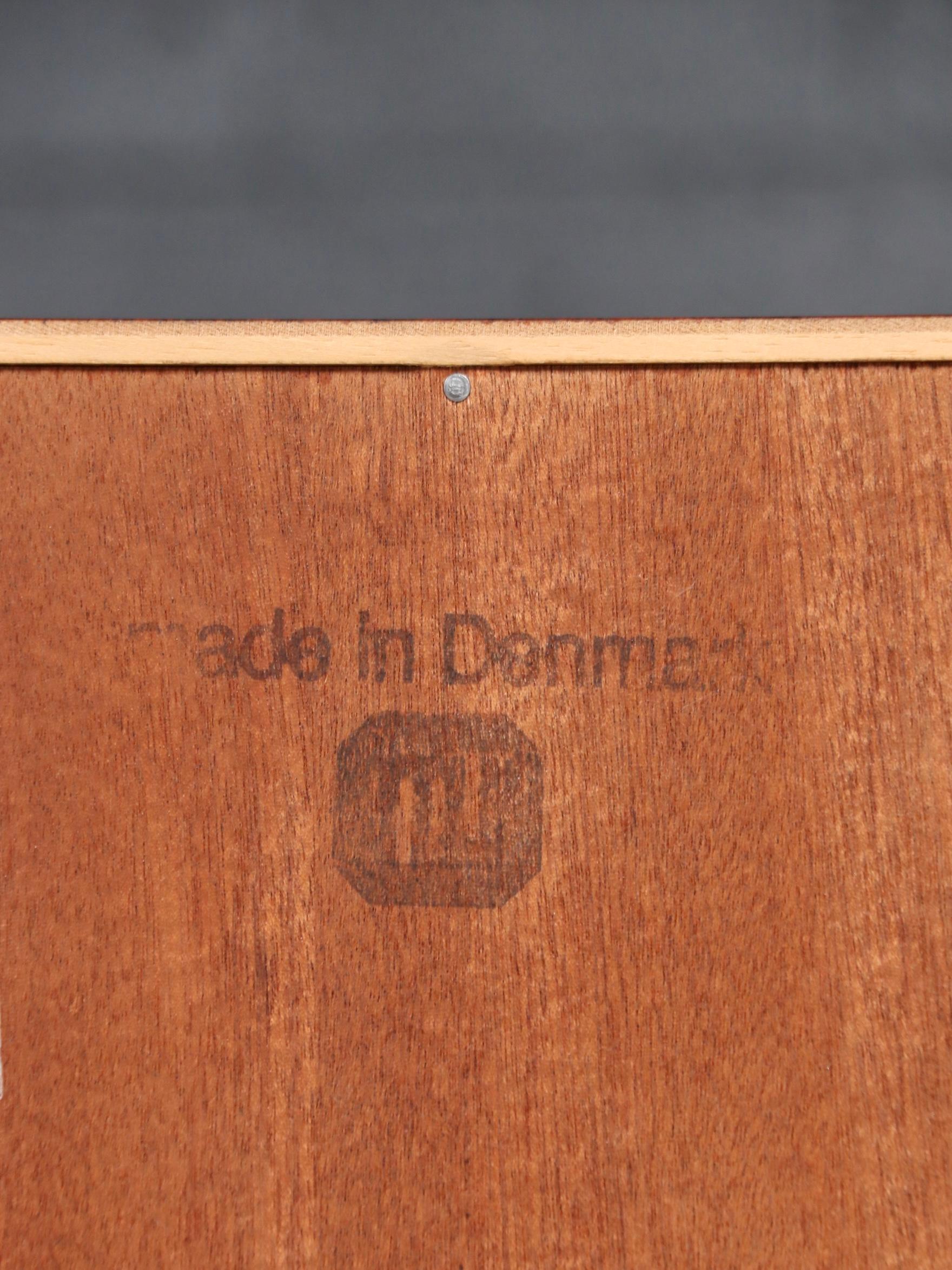 Danish Modern Rosewood Bookcase by Carlo Jensen for Hundevad & Co. in vendita 3