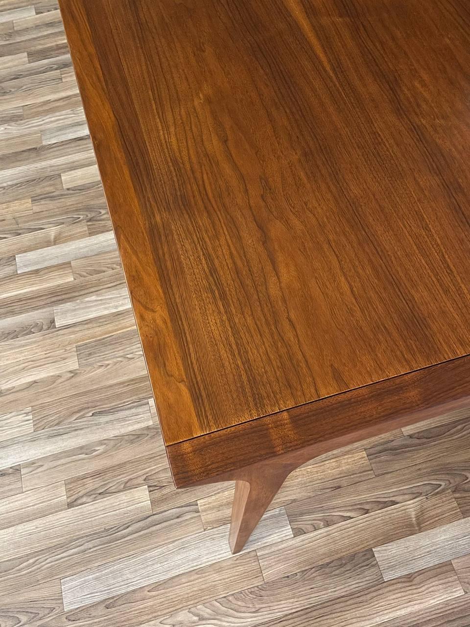 Newly Refinished - Expanding Mid-Century Modern “Profile” Dining Table 2