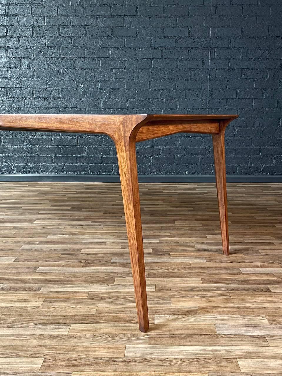 Newly Refinished - Expanding Mid-Century Modern “Profile” Dining Table 3