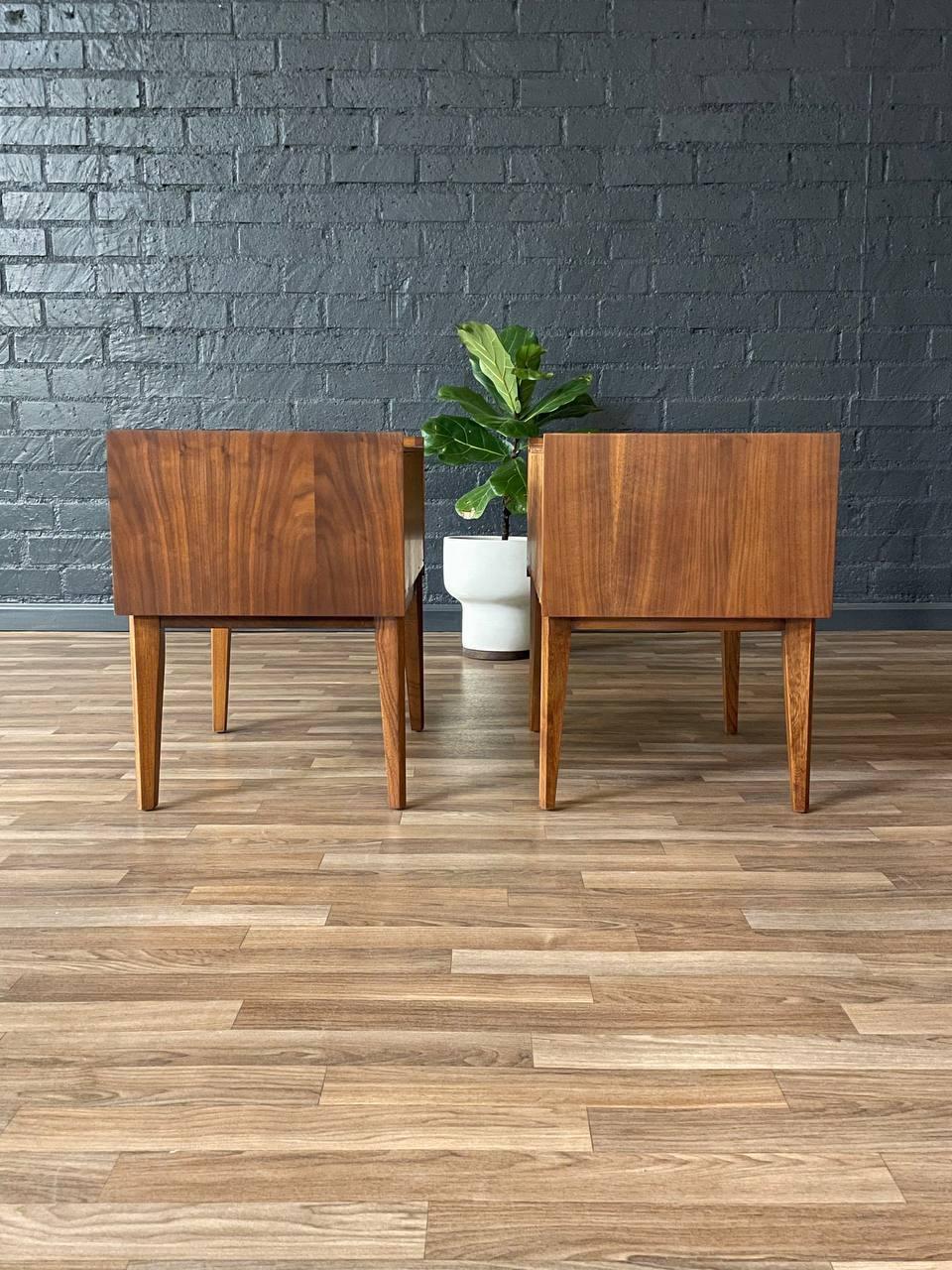 Newly Refinished - Mid-Century Modern “1st Edition” Night Stands by Lane 1