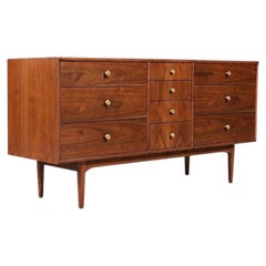Newly Refinished - Kipp Stewart “Declaration” Walnut Dresser for Drexel