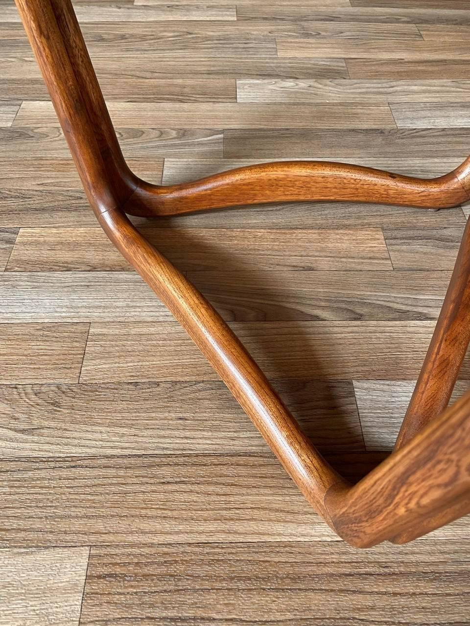 Newly Refinished - Lane “Perception” Triangular Side Table by Warren Church For Sale 2