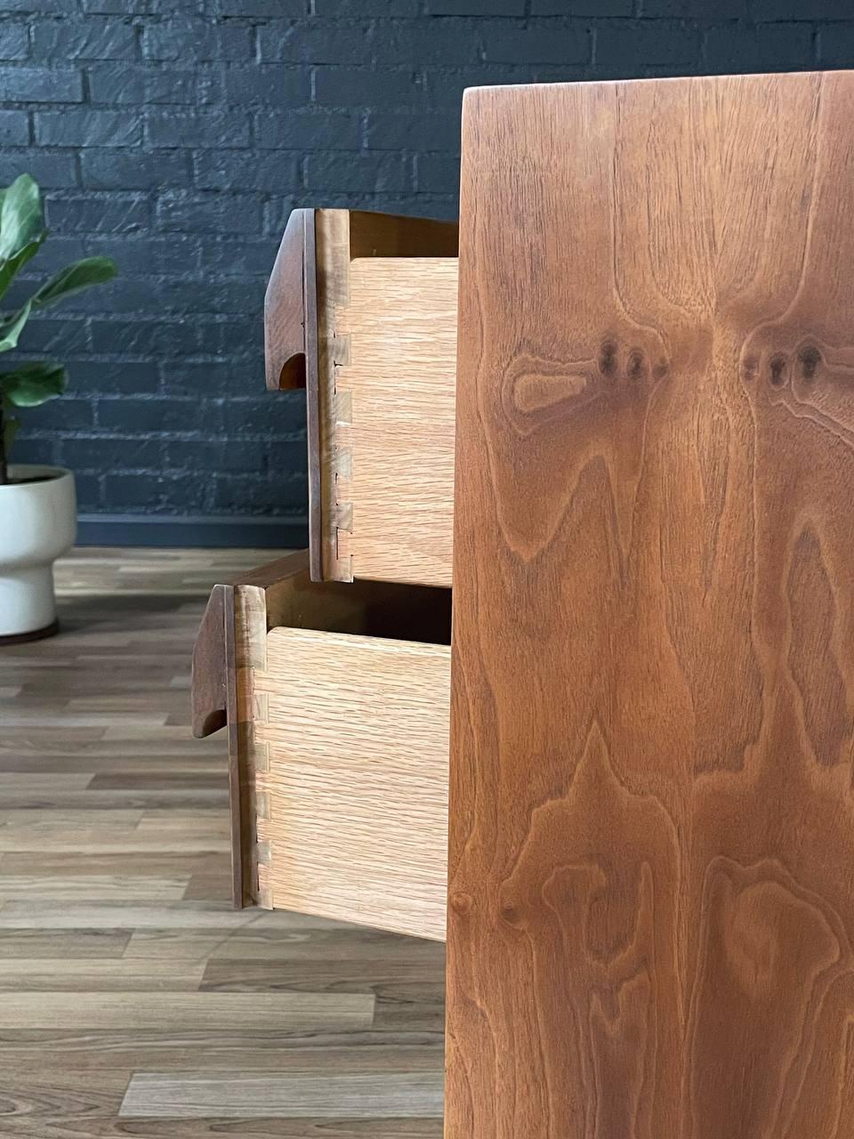 Newly Refinished - Large Mid-Century Modern “Rhythm” Walnut Dresser by Lane 5