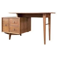 Newly Refinished - Mid-Century California Modern Desk by John Keal