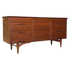Newly Refinished - Mid-Century Californian Modern “Vega” Walnut Dresser