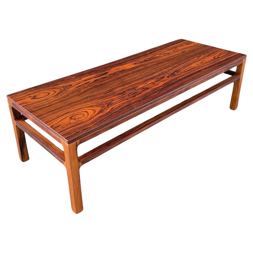 Newly Refinished-Mid-Century Danish Modern Rosewood Coffee Table Illums Bolighus