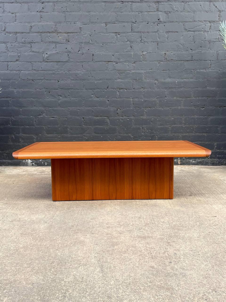 Mid-20th Century Newly Refinished - Mid-Century Danish Modern Teak Coffee Table by Vejle Stole For Sale