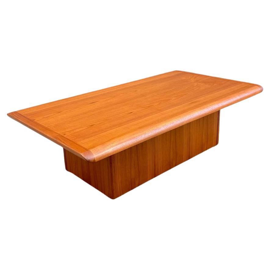Newly Refinished - Mid-Century Danish Modern Teak Coffee Table by Vejle Stole For Sale