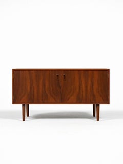 Newly Refinished - Mid-Century Danish Modern Walnut Credenza