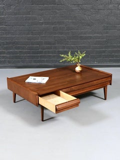 Newly Refinished - Mid Century Modern “1st Edition” Walnut Coffee Table by Lane