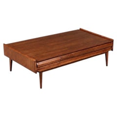 Newly Refinished - Mid Century Modern “1st Edition” Walnut Coffee Table by Lane