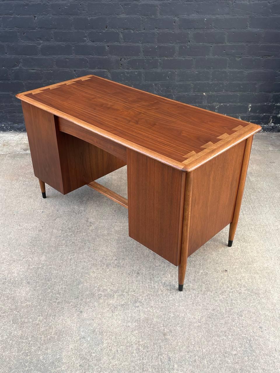 Newly Refinished - Mid-Century Modern “Acclaim” Desk by Lane 1