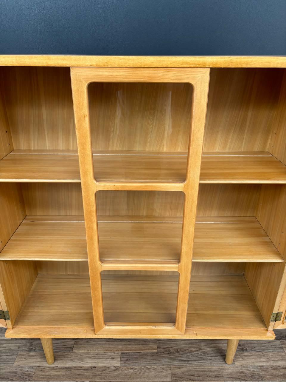 Mid-20th Century Newly Refinished - Mid-Century Modern Bookcase by Edward Wormley for Drexel
