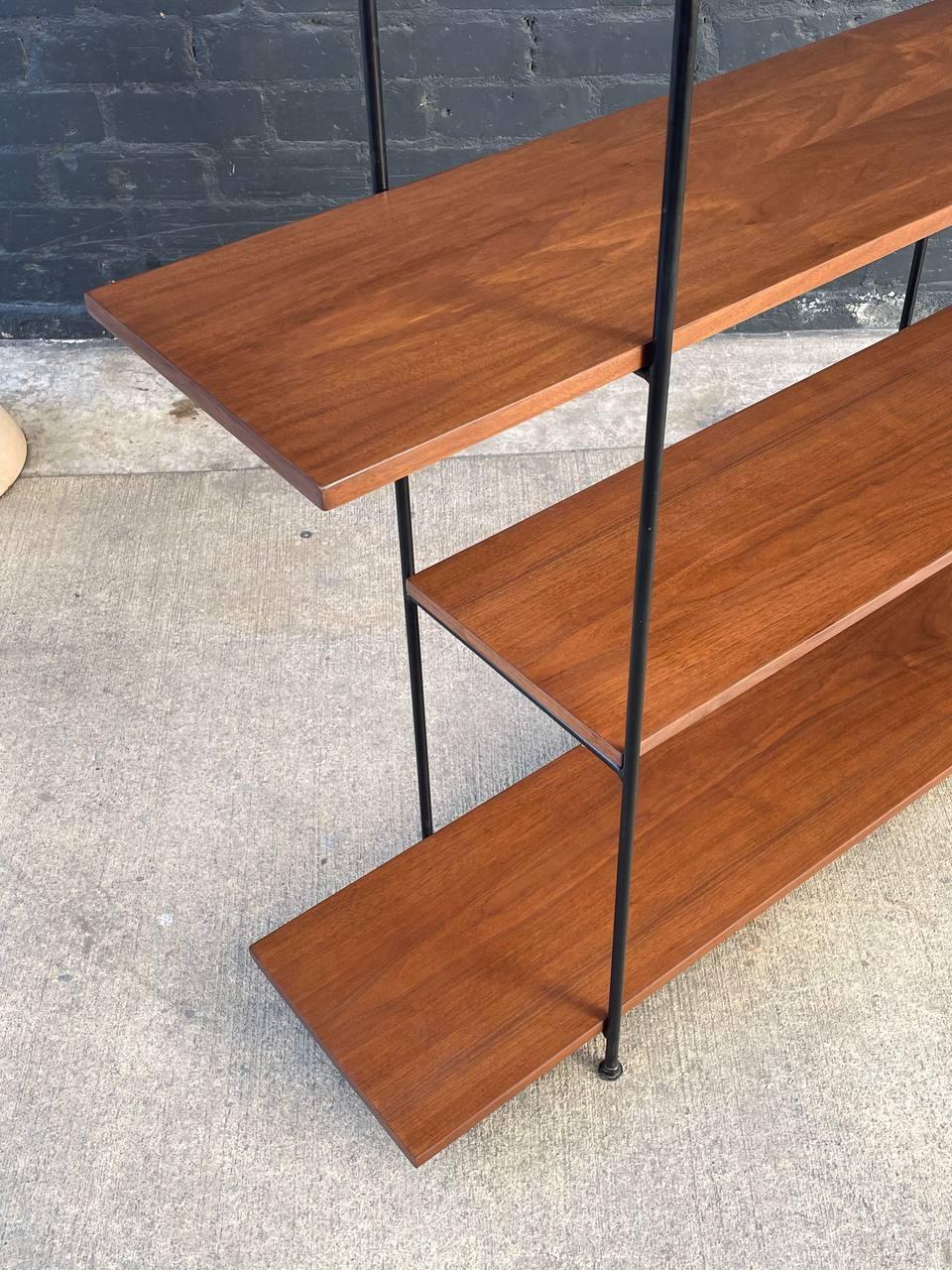 Newly Refinished - Mid-Century Modern Bookshelf by Muriel Coleman  In Excellent Condition For Sale In Los Angeles, CA