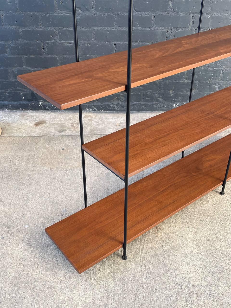 Mid-20th Century Newly Refinished - Mid-Century Modern Bookshelf by Muriel Coleman  For Sale