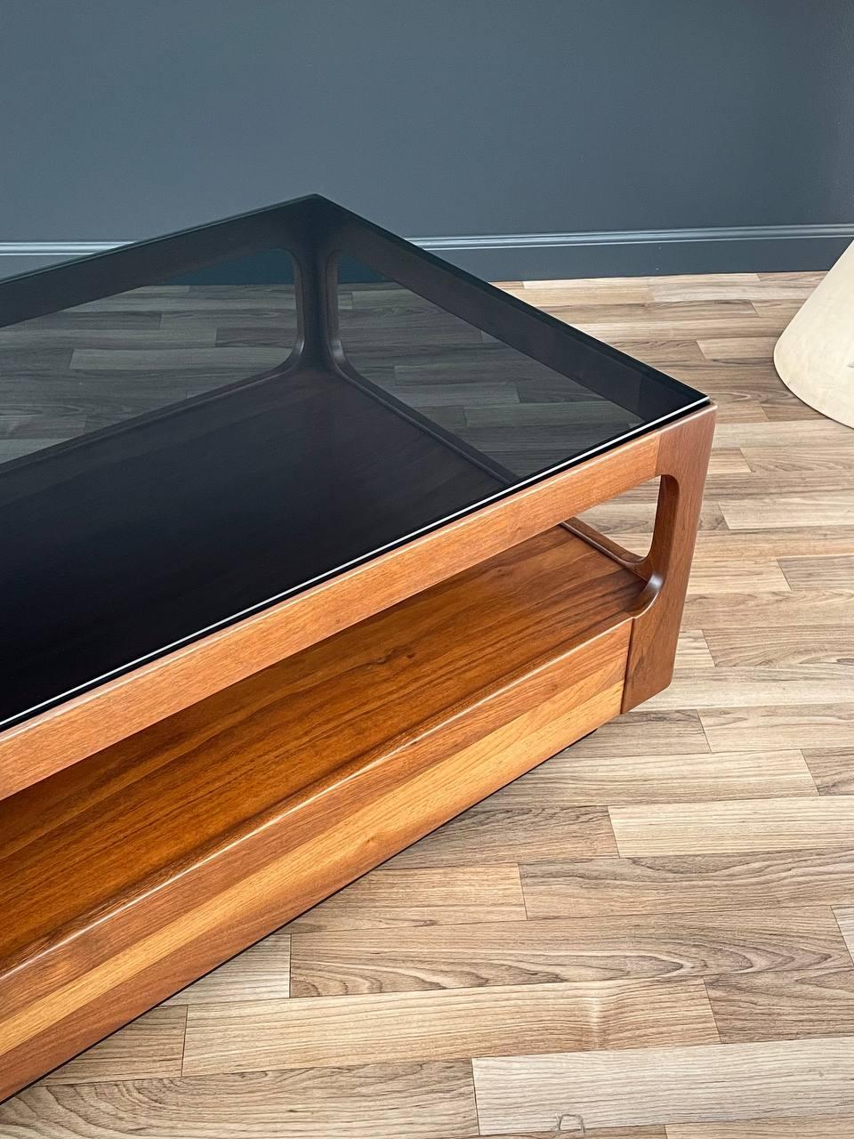 Newly Refinished- Mid-Century Modern Coffee Table by John Keal for Brown Saltman 1