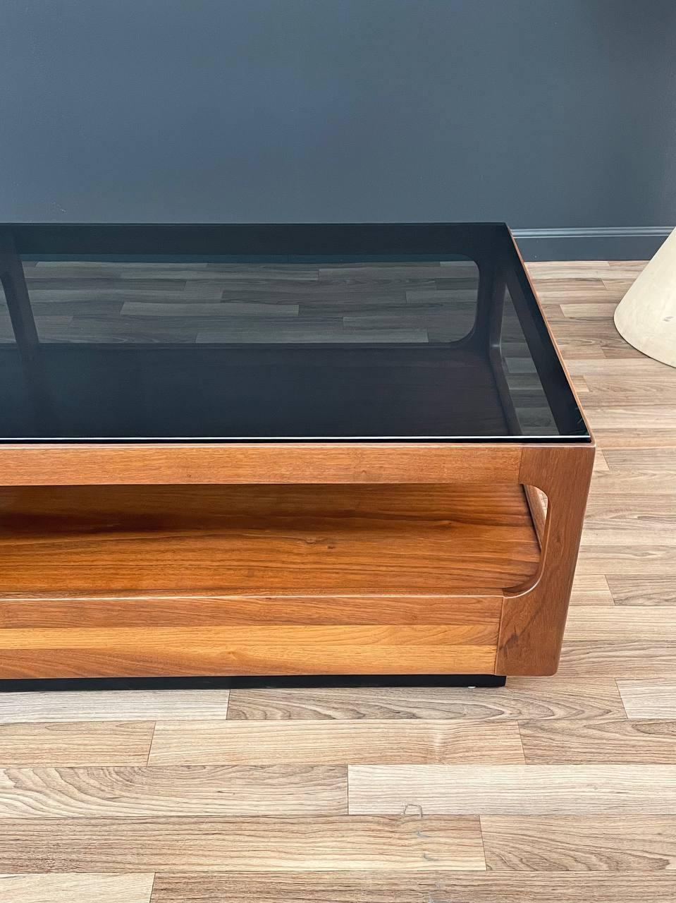 Newly Refinished- Mid-Century Modern Coffee Table by John Keal for Brown Saltman 2