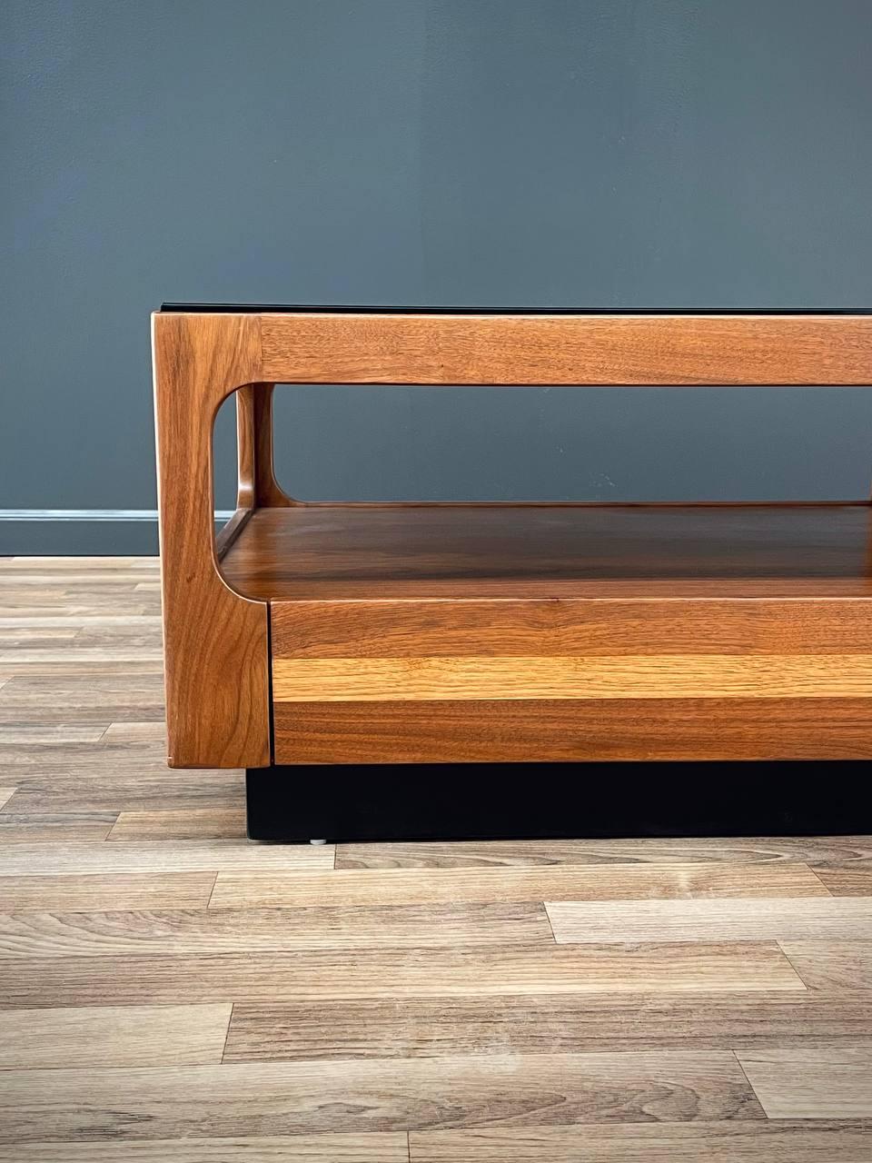 Newly Refinished- Mid-Century Modern Coffee Table by John Keal for Brown Saltman 3