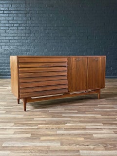 Newly Refinished - Mid-Century Modern Credenza by Merton Gershun
