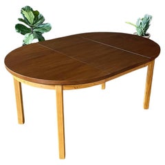 Appena rifinito - Tavolo da pranzo bicolore espandibile in stile Mid-Century Modern di Drexel