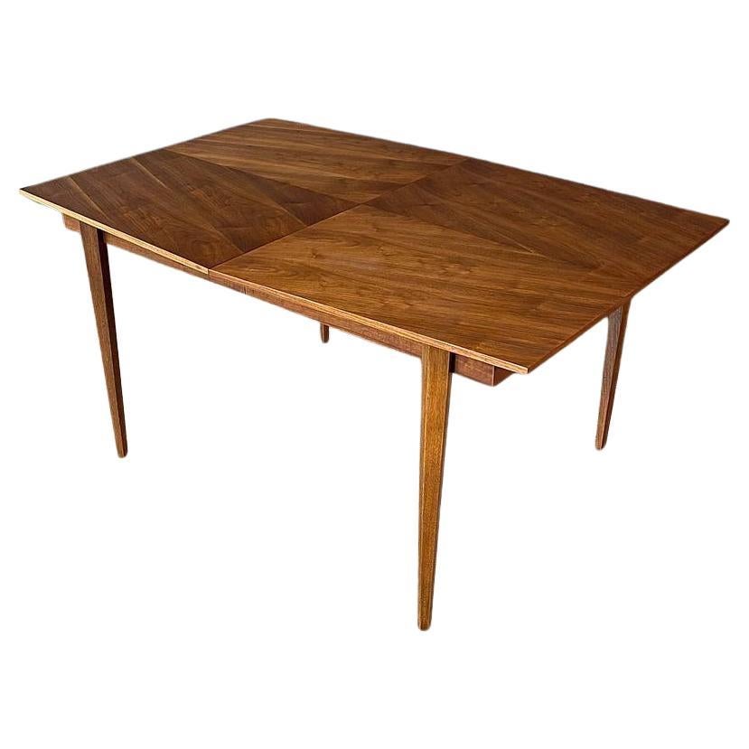 Newly Refinished - Mid-Century Modern “Harlequin” Dining Table by Merton Gerhun