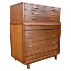 Newly Refinished - Mid-Century Modern Highboy Dresser by R-Way