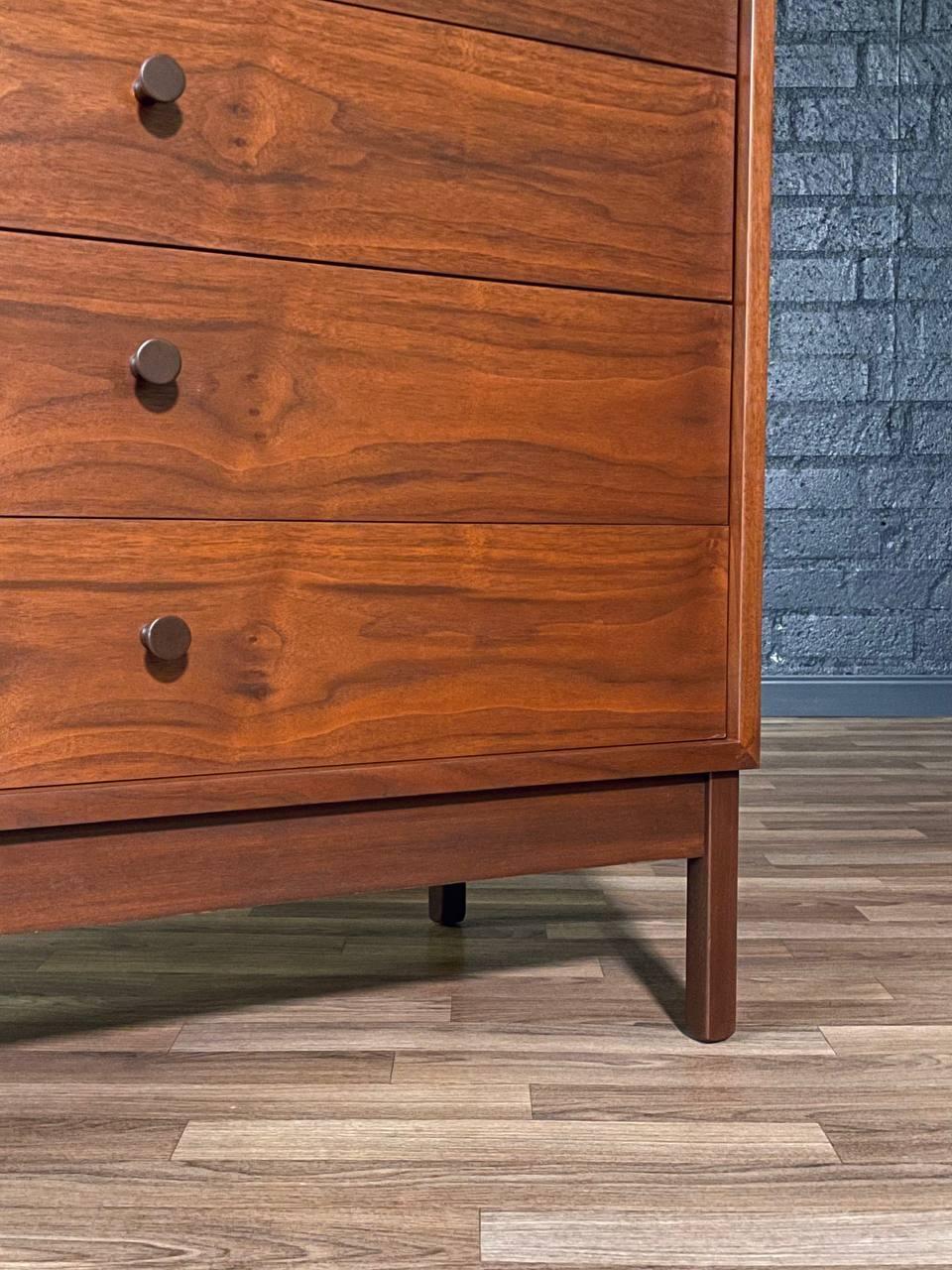 Newly Refinished - Mid-Century Modern Highboy Dresser by Richard Artschwager For Sale 3