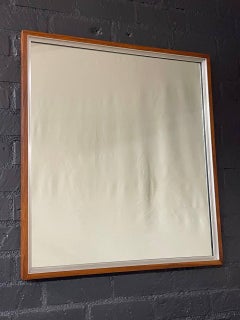 Recién Acabado - Espejo "Grupo Lineal" Moderno de Mediados de Siglo de Paul McCobb