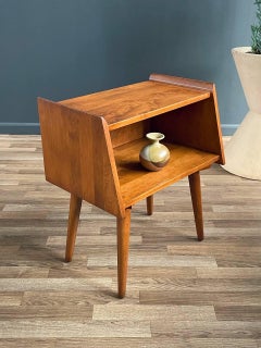 Newly Refinished - Mid-Century Modern Night Stand by Crawford