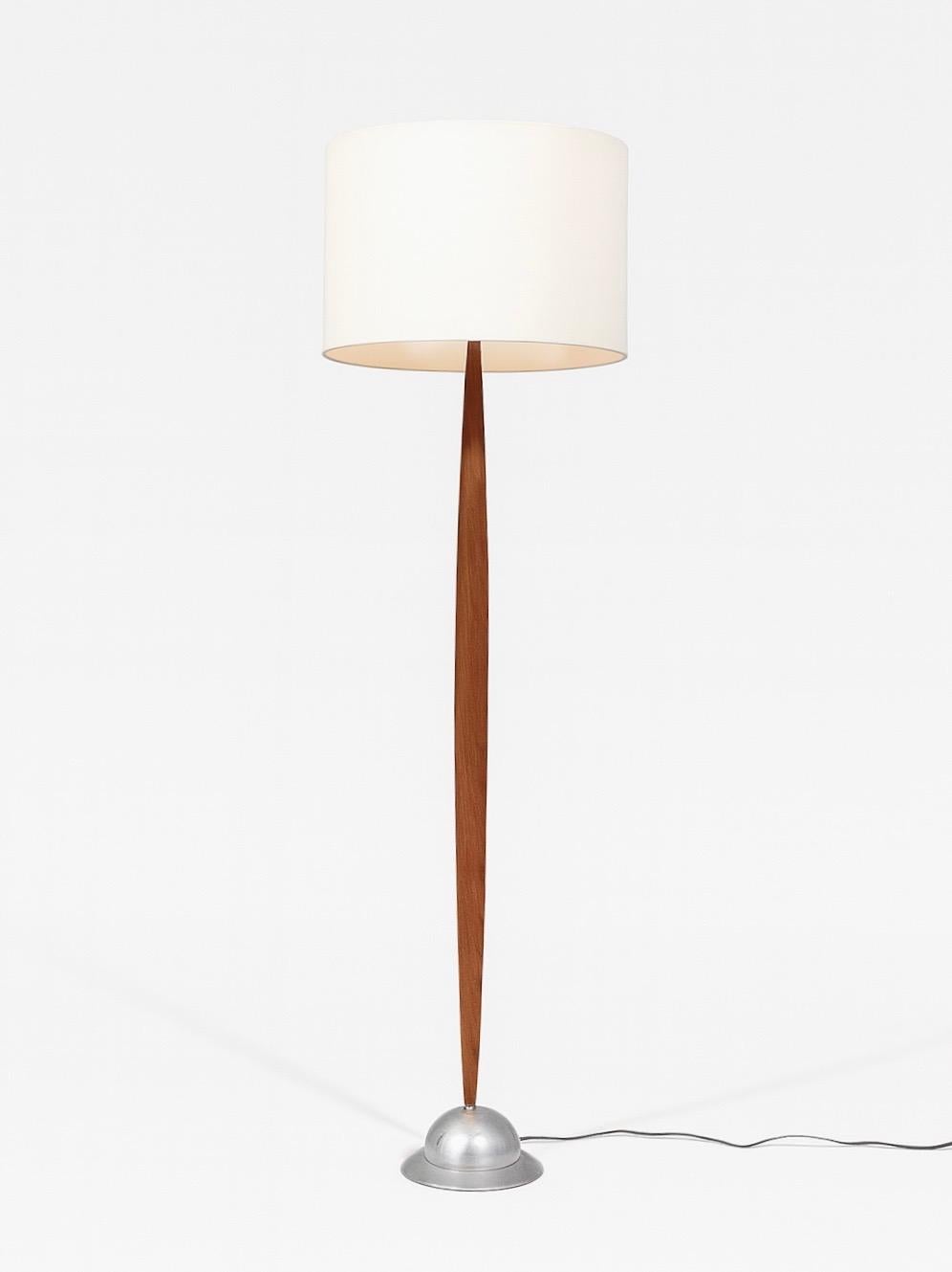 Condition: Expertly Refinished, Newly Rewired, New Custom Linen Shade
Expertly Refinished: With over 15 years of experience, our workshop has followed a careful process of restoration, showcasing our passion and creativity for vintage designs that