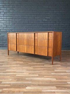 Newly Refinished - Mid-Century Modern “Parallel” Dresser by Barney Flagg