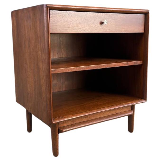 Newly Refinished - Mid-Century Modern “Parallel” Night Stand by Barney Flagg