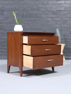 Newly Refinished - Mid-Century Modern “Profile” 3-Drawer Dresser