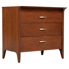 Newly Refinished - Mid-Century Modern “Profile” 3-Drawer Dresser