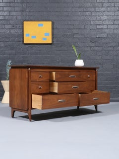 Newly Refinished - Mid-Century Modern “Projection” Dresser by John Van Koert