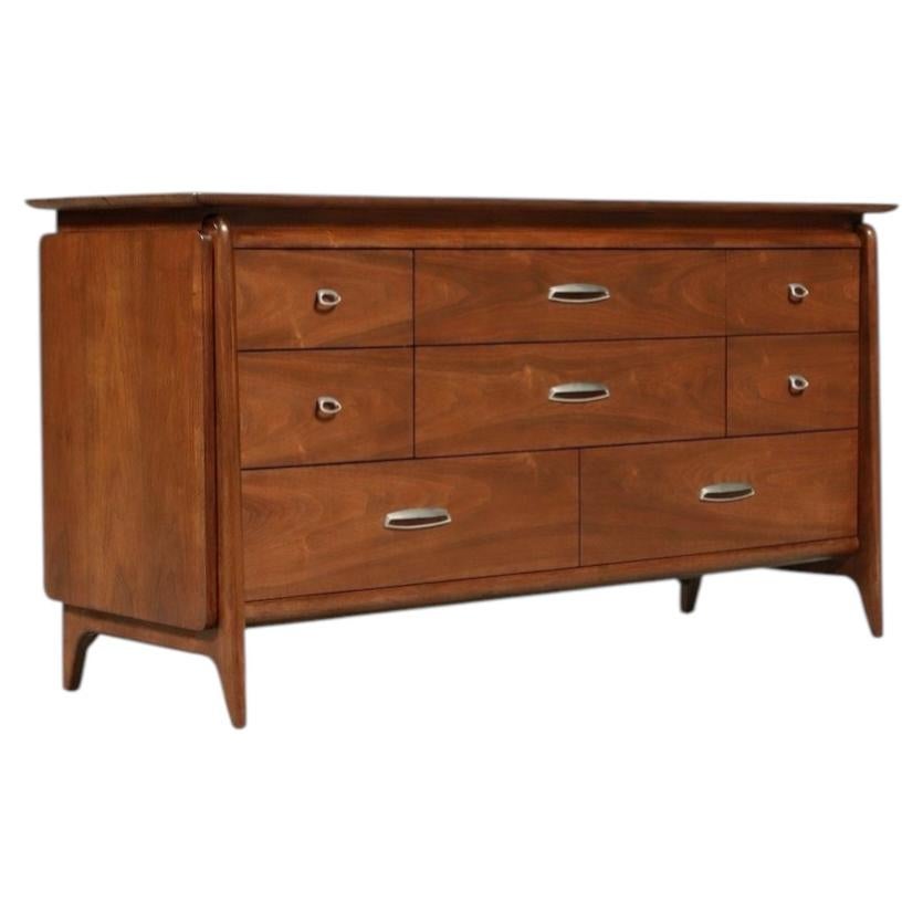 Newly Refinished - Mid-Century Modern “Projection” Dresser by John Van Koert