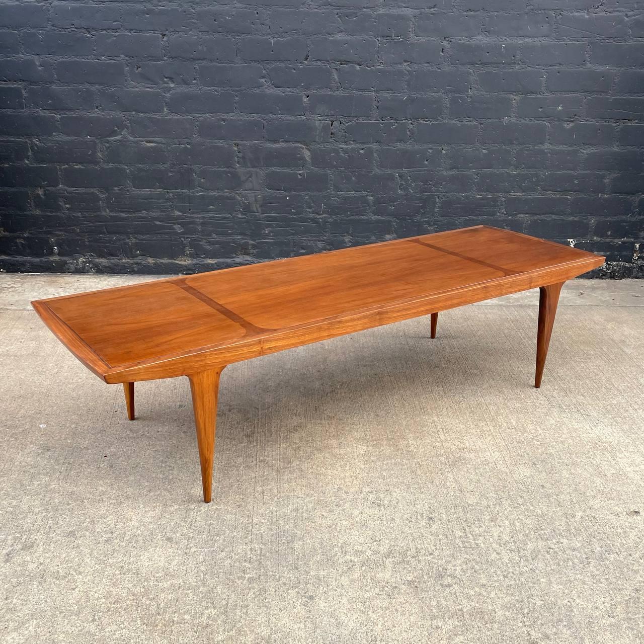 Newly Refinished - Mid-Century Modern Sculpted Walnut Coffee Table

With over 15 years of experience, our workshop has followed a careful process of restoration, showcasing our passion and creativity for vintage designs that can seamlessly be