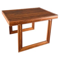 Newly Refinished - Mid-Century Modern Side Table by John Keal for Brown Saltman