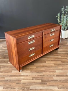 Newly Refinished - Mid-Century Modern Solid Cherry Dresser Willet Furniture