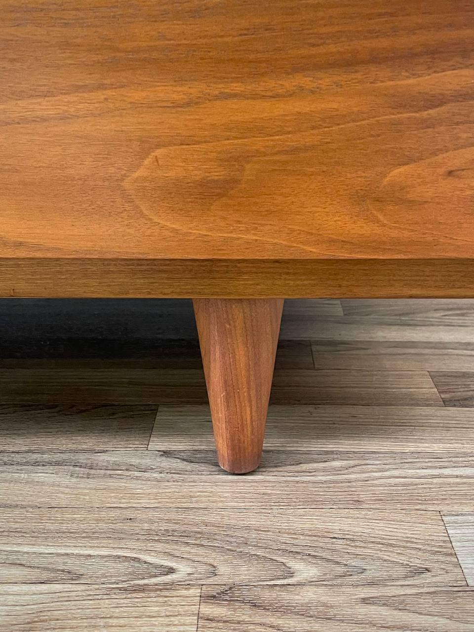 Newly Refinished - Mid-Century Modern Walnut 9-Drawer Dresser 4